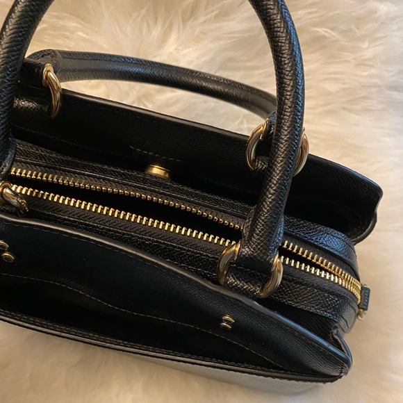 Coach Mini Lillie Shoulder Crossbody Bag in Black - Picture 8 of 13